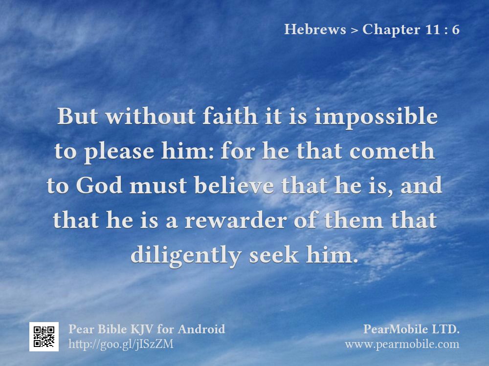 Hebrews, Chapter 11:6
